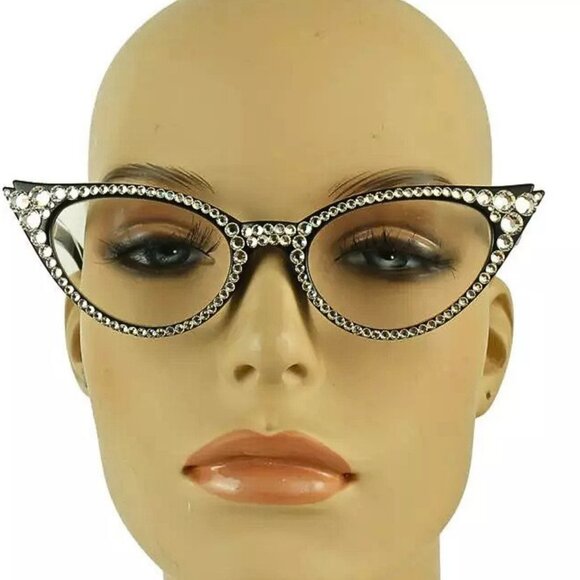 Swarovski Crystal Enhanced Readers Reading Glasses BRAND NEW Stunning!! main image 4